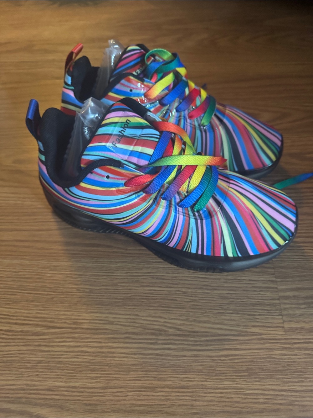 FA Kids Rainbow Stripe Sneakers - Multicolor